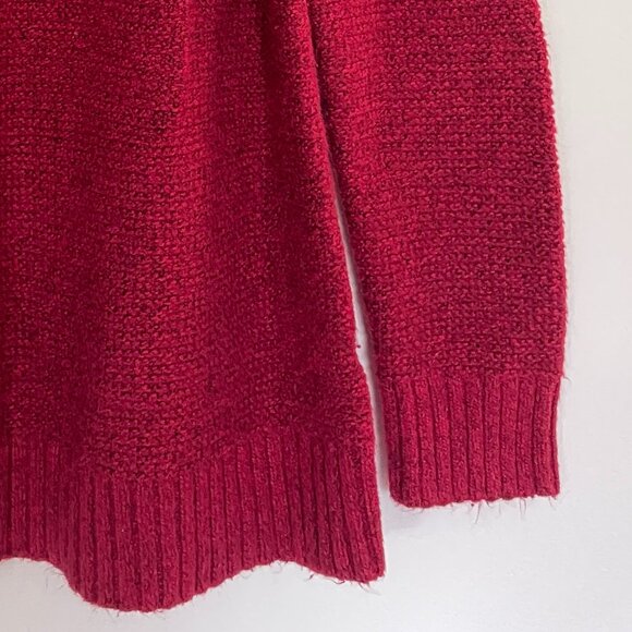 J.Jill Red V-Neck Sweater Size XS - Picture 8 of 15